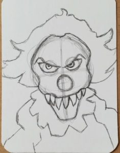 How to Draw a Clown Easy (Beginner Art Tutorial) - Art by Ro