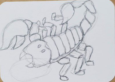How-to-Draw-a-Scorpion-Legs