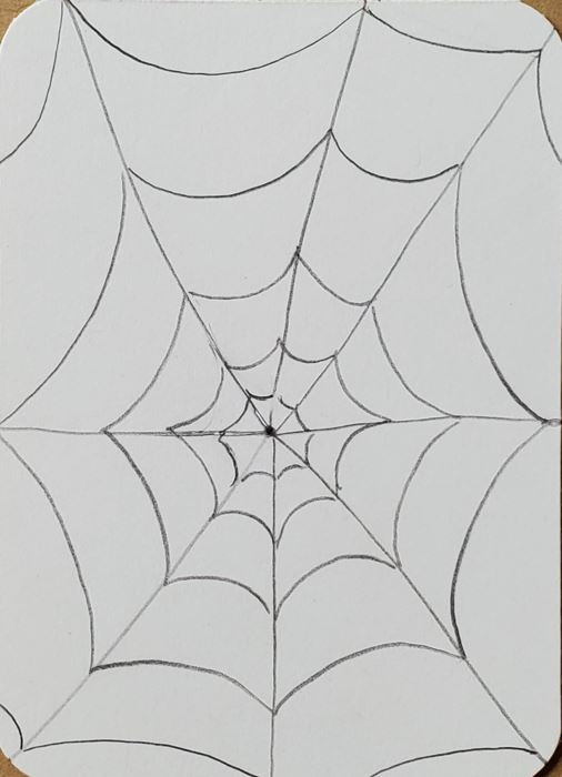 How-to-Draw-a-Spider-Web-Sketch