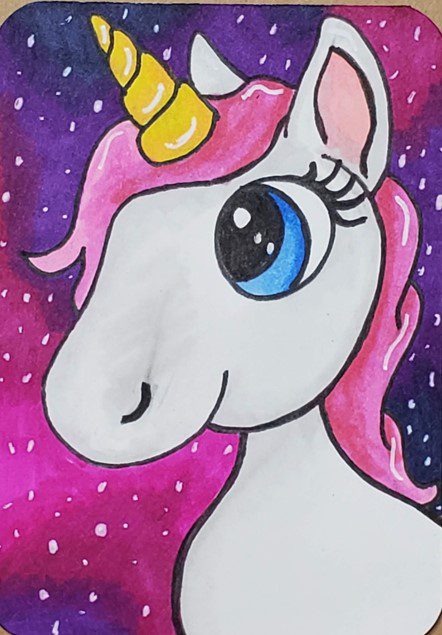 How-to-Draw-a-Unicorn-with-Markers