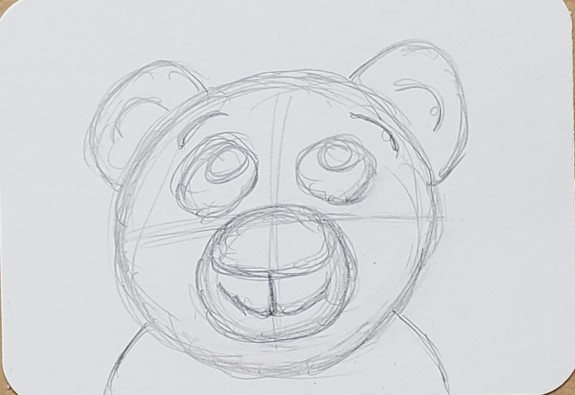 Learn-to-Draw-a-Polar-Bear-Rough-Sketch