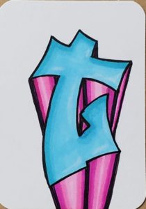 Graffiti Letter T Drawing Ideas and Designs - Art by Ro