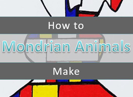 Mondrian-Animal-Art