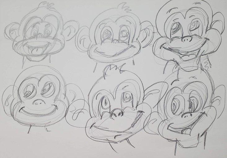 Monkey-Sketch