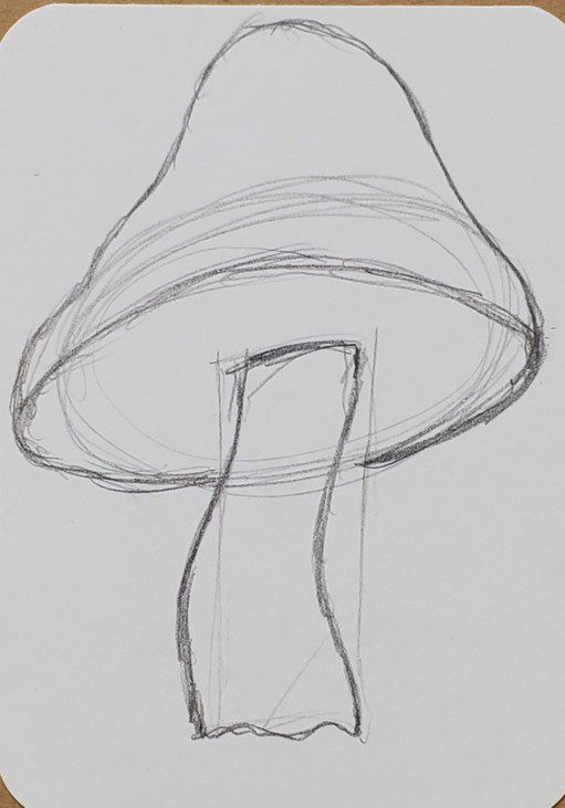 How to Draw a Mushroom  Easy Step by Step Tutorial - Art by Ro