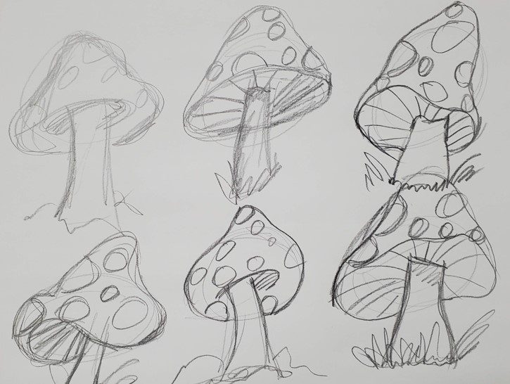 Mushroom-Sketch