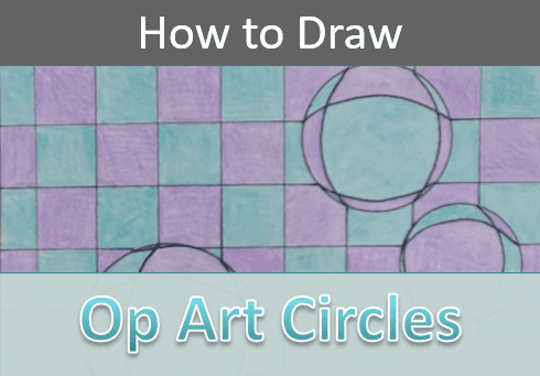 How to Draw Optical Illusion Circles (Easy Art Tutorial)