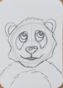 How to Draw a Panda Cute & Easy - Art by Ro