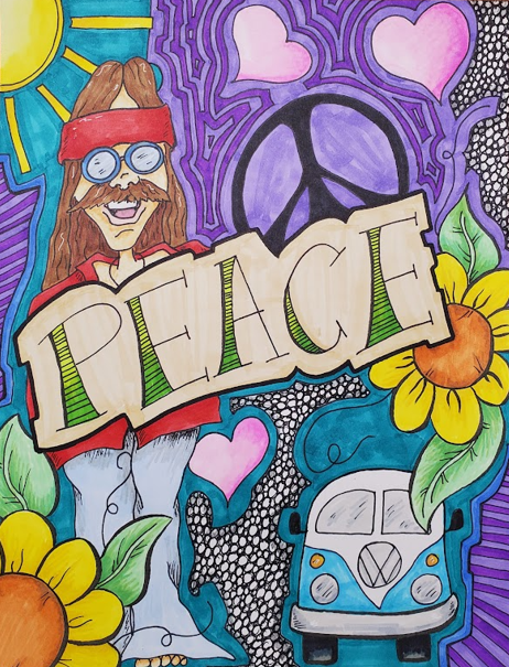 Peace-Graffiti-Drawing