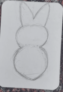 Peeps Bunny Drawing Tutorial (step by step) - Art by Ro