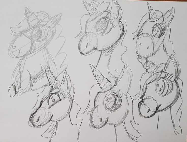 Unicorn-Sketch