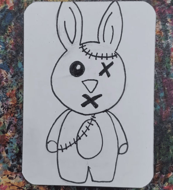 Zombie-Bunny-Outline